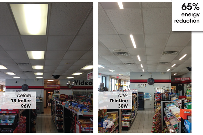 MAS Industries Plymouth WI LED lighting conversion by EcoManity